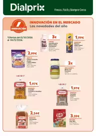 Folleto Dialprix Página 20: Nestlé Fitness Granola Avena y Corn Flakes €2,99, Yfood comida para beber sabor frambuesa €3,00