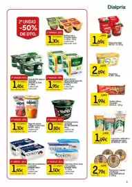 Folleto Dialprix Página 5: Alpro yogur sin azucar mango o frutos rojos €1,30, Danone Activia €1,95