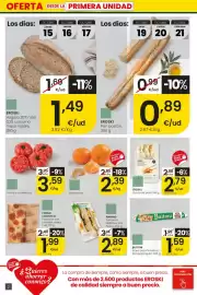 Folleto Eroski | city Página 2: Eroski gyoza de pollo €2,79, Eroski hogaza 20% maiz 0,2% curcuma masa madre €1,49