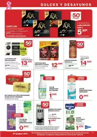 Catálogo Hipercor Página 15: Nescafe classic €12,99, Marcilla café en grano €14,62