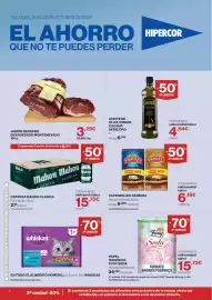Catálogo Hipercor Página 2: Mahou cerveza clásica €15,75, Foxy seda €15,72