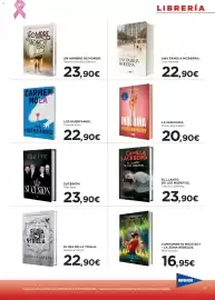 Catálogo Hipercor Página 37: Camilla Läckberg el llanto de los muertos €23,90, Pilar Eyre sucesión €23,90
