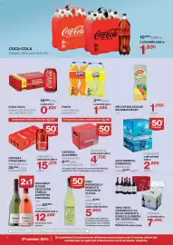 Catálogo Hipercor Página 4: Fanta Limón o Naranja €1,49, Alhambra cerveza €4,73