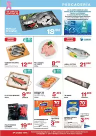 Catálogo Hipercor Página 7: Langostino cocido asc €5,48, Pez espada al corte €8,25