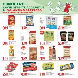 Volantino Carni e Affini Supermercati Pagina 17: Crai pinsa cotta su pietra €1,79, Crai bio triangolini €1,19