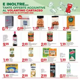 Volantino Carni e Affini Supermercati Pagina 18: Ponti peperonia zero olio €2,49, Saclà olive snack €0,69