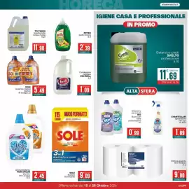 Volantino Altasfera Pagina 15: Top Wash lavastoviglie €11,90, Sole lavatrice liquido bianco €5,49