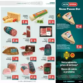 Volantino Altasfera Pagina 3: Grana Padano DOP Altasfera €11,99, Pancetta affettata bacon ALTASFERA €8,99