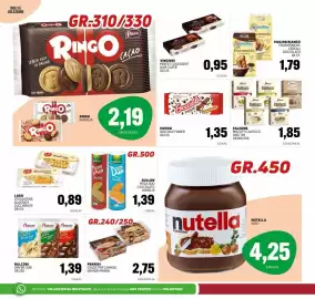 Volantino Emporio Amato Pagina 6: Gullón Mega Duo Cioccolato Vaniglia €1,39, Pavesi Gocciolè Finger €1,35