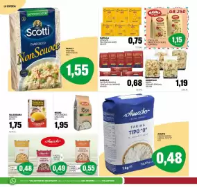 Volantino Emporio Amato Pagina 8: Migro Riso Arborio Linea Oro €1,95, Barilla pasta di semola trafileta al bronzo €0,68