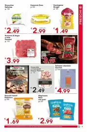 Volantino DeSpar Express Pagina 3: Salmone islandese Sea-Fish €4,99, Guanciale a francobolli Despar Premium €2,49