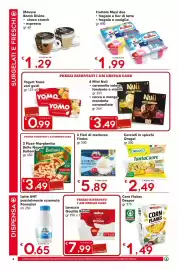 Volantino DeSpar Express Pagina 4: 4 Fiori di merluzzo Findus €5,89, Carciofi in spicchi Orogel €2,49