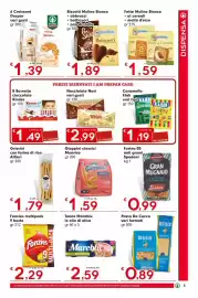 Volantino DeSpar Express Pagina 5: Pasta De Cecco €0,89, Tonno Mareblu €2,59