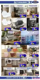 Volantino Punto Shopping Megastore Pagina 10: Panca Arredo €7,90, Coppia federe con cerniera €2,49