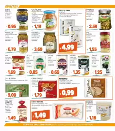 Volantino Stop&Shop Pagina 14: Scelta Oro Carciofi a Spicchi €4,99, RisoSuRiso crackers integrali Galbusera €2,09