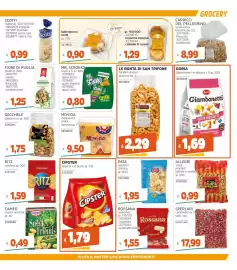 Volantino Stop&Shop Pagina 15: Allegri snack arachidi tostate e salate €0,99, Movida snack €9,50