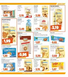 Volantino Stop&Shop Pagina 17: Mulino Bianco Baiocchi Classici €2,09, Abbracci con Cacao e Panna Fresca €3,19