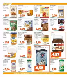 Volantino Stop&Shop Pagina 18: Vitalis muesli croccante double chocolate €2,09, Kellogg's Extra Granola €2,89