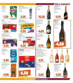 Volantino Stop&Shop Pagina 19: Kimbo caffè macinato fresco €6,29, Bonomelli camomilla solubile €2,29