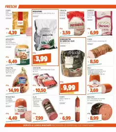 Volantino Stop&Shop Pagina 2: Delì mortadella di puro suino €3,69, Pizzaiolo prosciutto cotto €3,59