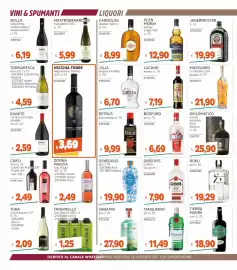 Volantino Stop&Shop Pagina 20: Tavernello vino brik €1,25, Bosford gin €6,69