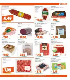 Volantino Stop&Shop Pagina 3: Clai salame fette €1,49, Salsiccia curva San Vincenzo €10,99