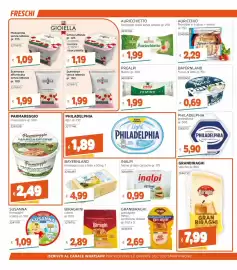 Volantino Stop&Shop Pagina 6: Auricchietto formaggio dolce senza lattosio €1,99, Granbiraghi grattugiato fresco €2,69