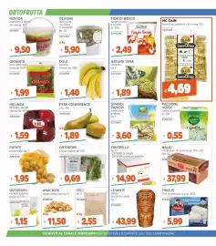 Volantino Stop&Shop Pagina 8: Hamburger di scottona Baldi €37,99, Pere Conference €1,89