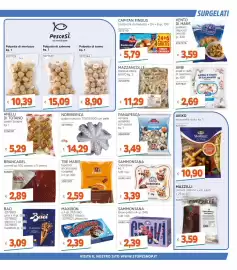 Volantino Stop&Shop Pagina 9: Noriberica polpo marocco €14,29, Gruvi gelati Sammontana €2,39