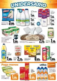 Folleto Unide Supermercados Página 2: Gallina Blanca sopas o cremas €0,65, Maestra rebanadas clásicas €2,25