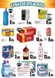 Folleto Unide Supermercados Página 3: Foxy Seda €2,50, Schweppes Tónica original, zero o limón €0,50