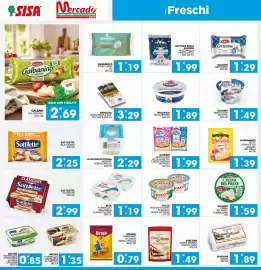 Volantino IperSisa Pagina 12: La golosa di Puglia Nodino di mozzarella €2,29, Soresina grana padano grattugiato €1,49
