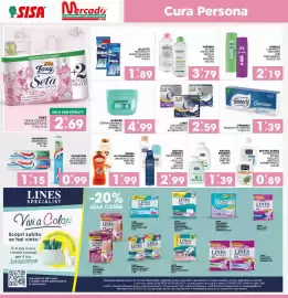 Volantino IperSisa Pagina 22: Garnier acqua micellare fresca €3,79, Foxy carta igienica bouquet/seta €2,69