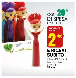 Volantino IperSisa Pagina 3: Spazzola cucina €2,00