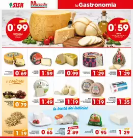 Volantino IperSisa Pagina 8: Soresina provolone piccante €1,29, Formaggio Bergader €1,29