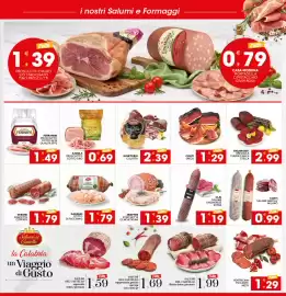 Volantino IperSisa Pagina 9: Ventricina piccante metà €1,29, Azzola Prosciutto Cotto Oro €0,69