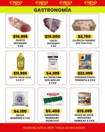 Catálogo Autoservicio Capo semana 42 Página 3: Tonadita cheddar €22.999,00, Finca lazo aceite €11.999,00