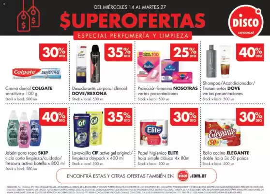 Disco (válido hasta 27-10)