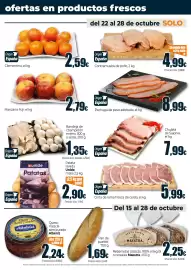 Folleto Unide Market Página 3: Cinta de lomo fresca de cerdo €5,99, Chuleta de Sajonia €7,99