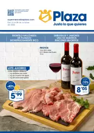 Folleto Supermercados Plaza Página 1: Descárgate nuestro folleto para consultarlo siempre que quieras