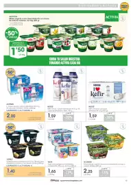 Folleto Supermercados Plaza Página 15: Actimel L. Casei natural o natural desnatado €2,00