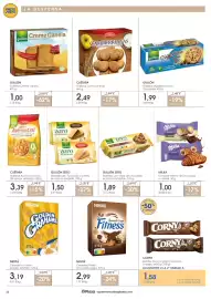 Folleto Supermercados Plaza Página 22: Corny barritas de chocolate con leche o negro €1,58