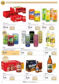 Folleto Supermercados Plaza Página 28: Mahou cerveza rubia lager 5 estrellas €7,55