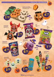Folleto Supermercados Plaza Página 3: Migueláñez chocolate mix halloween €4,75, Migueláñez mini cono halloween €4,95