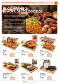 Folleto Supermercados Plaza Página 9: La Pilarica morcilla asturiana €2,19, Monasterio de Obona preparado ibérico €3,49