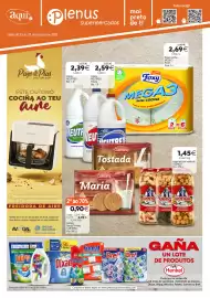 Folleto Plenus Supermercados Página 1: Foxy papel cocina mega 3 €2,69, Luengo legumes con verduras €1,45
