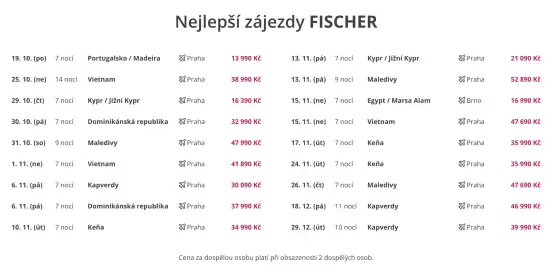 Fischer leták týden 42 Strana 1