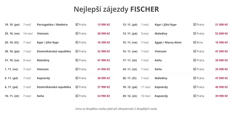 Fischer (platné do 21-10)