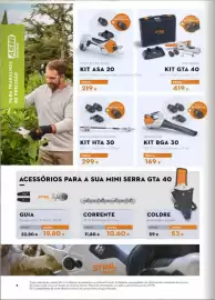 Catálogo Stihl Página 8: Podadora de altura kit hta 30 €299,00, Soprador kit bga 30 €169,00