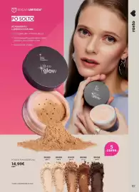 Folheto O Boticário Página 131: Pó solto tó no glow €14,99